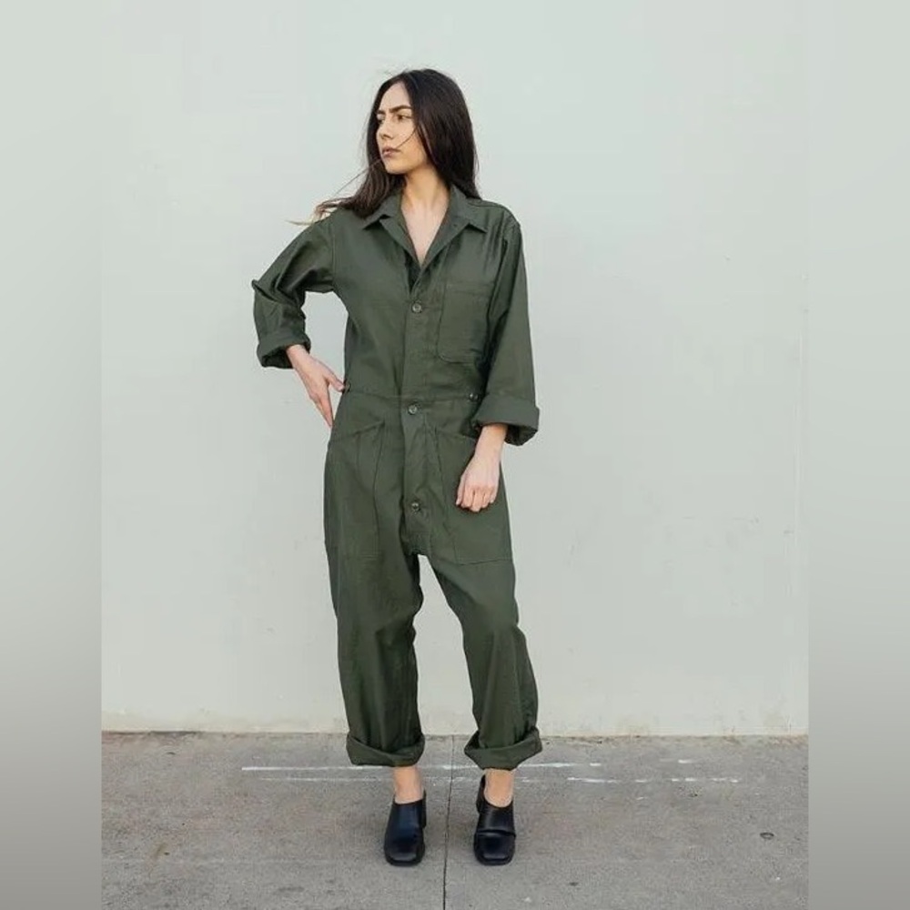 Blumind army green jumpsuit